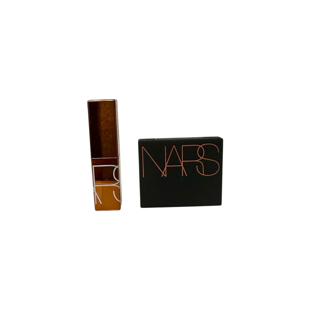 NARS Laguna Bronzer and Afterglow Lip Balm Duo SAMPLE SIZE NEW - Picture 7 of 7